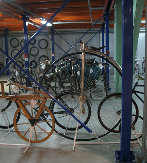 Велосипеды из коллекции Политехнического музея